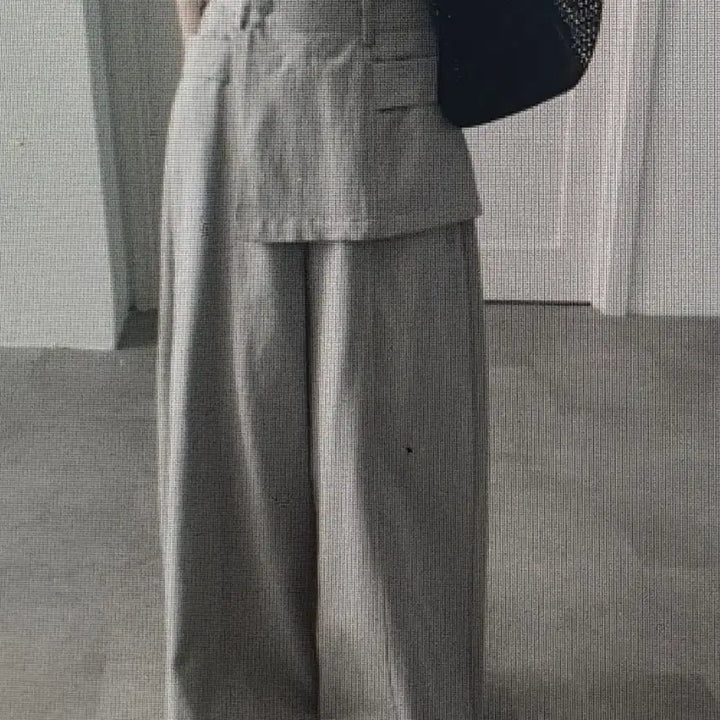 [BUNJANG] Casual Wide Skort (Light Beige/Gray/White/Dark Gray) / (해외배송)캐주얼 치마바지 와이드 (연베이지/회색/화이트/진회색)