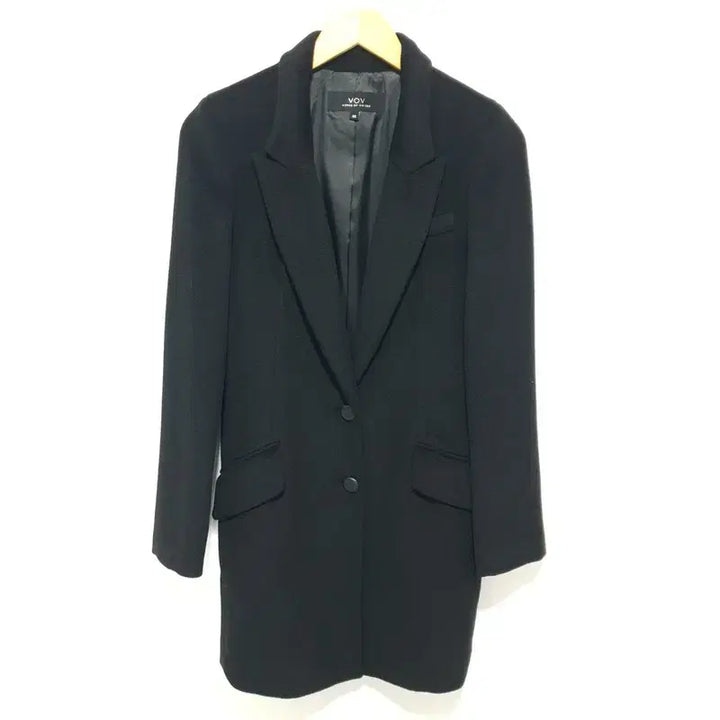 [BUNJANG] Vov Wool Cashmere Silk Blend Coat / 보브 울 캐시미어 실크 혼방 코트 55_i4587