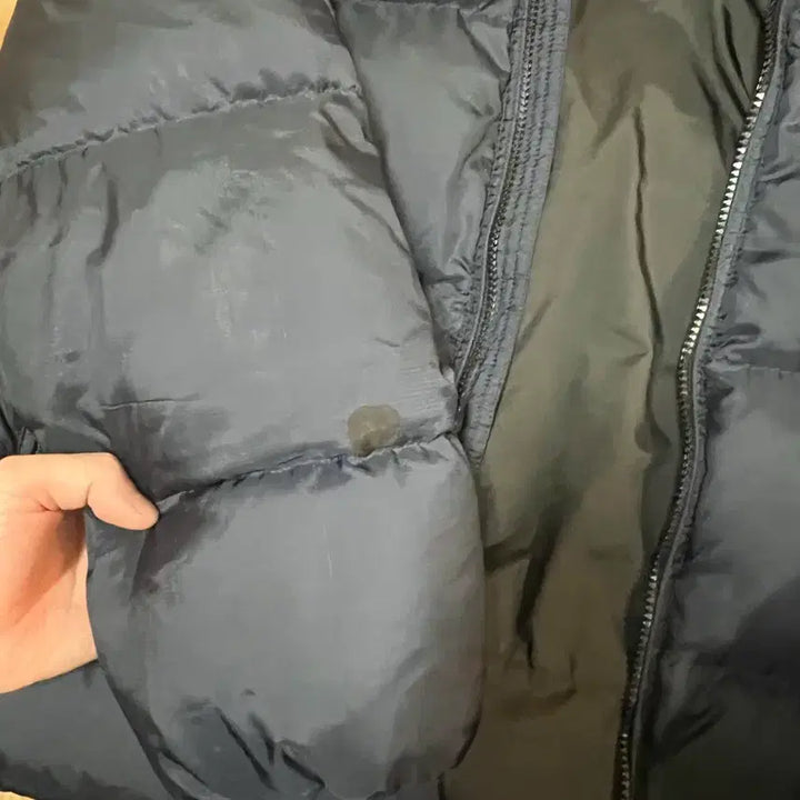 [BUNJANG] Polo Ralph Lauren Navy Padded Jumper L / 폴로 랄프로렌 네이비 패딩 점퍼 L