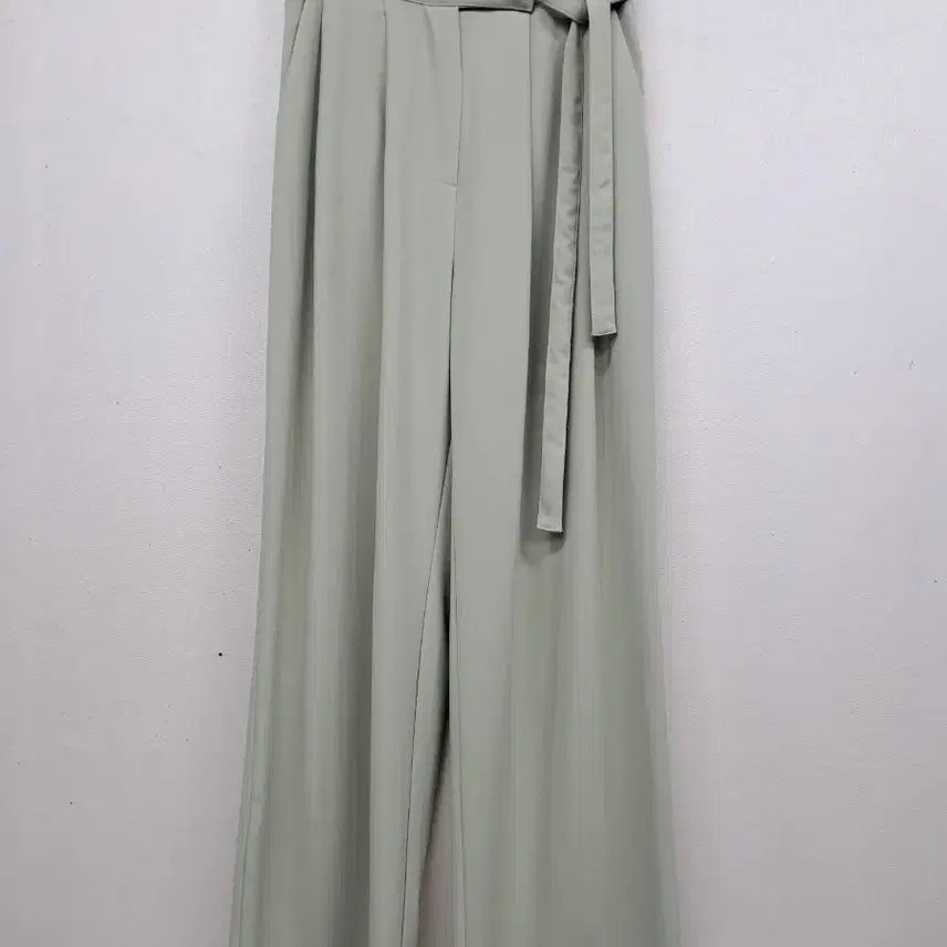 [SOLD OUT] 앞주름 쉬폰 와이드 롱팬츠S