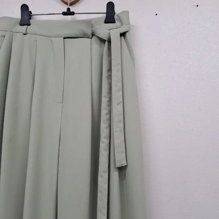 [SOLD OUT] 앞주름 쉬폰 와이드 롱팬츠S
