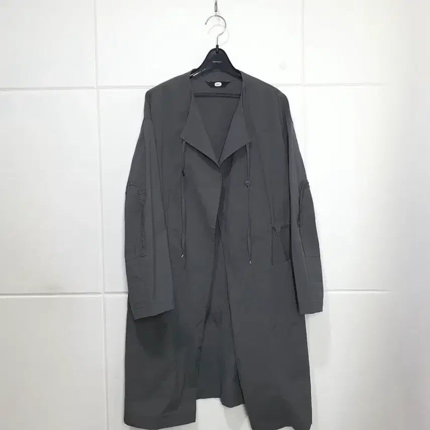 [BUNJANG] DeWL Long Jacket (Khaki) - Size 55 / 듀엘 DeWL 간절기 롱 자켓 사이즈 55