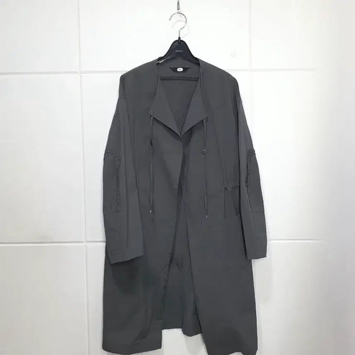 [BUNJANG] DeWL Long Jacket (Khaki) - Size 55 / 듀엘 DeWL 간절기 롱 자켓 사이즈 55