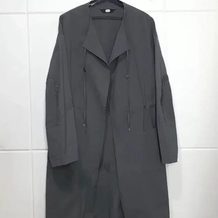 [BUNJANG] DeWL Long Jacket (Khaki) - Size 55 / 듀엘 DeWL 간절기 롱 자켓 사이즈 55