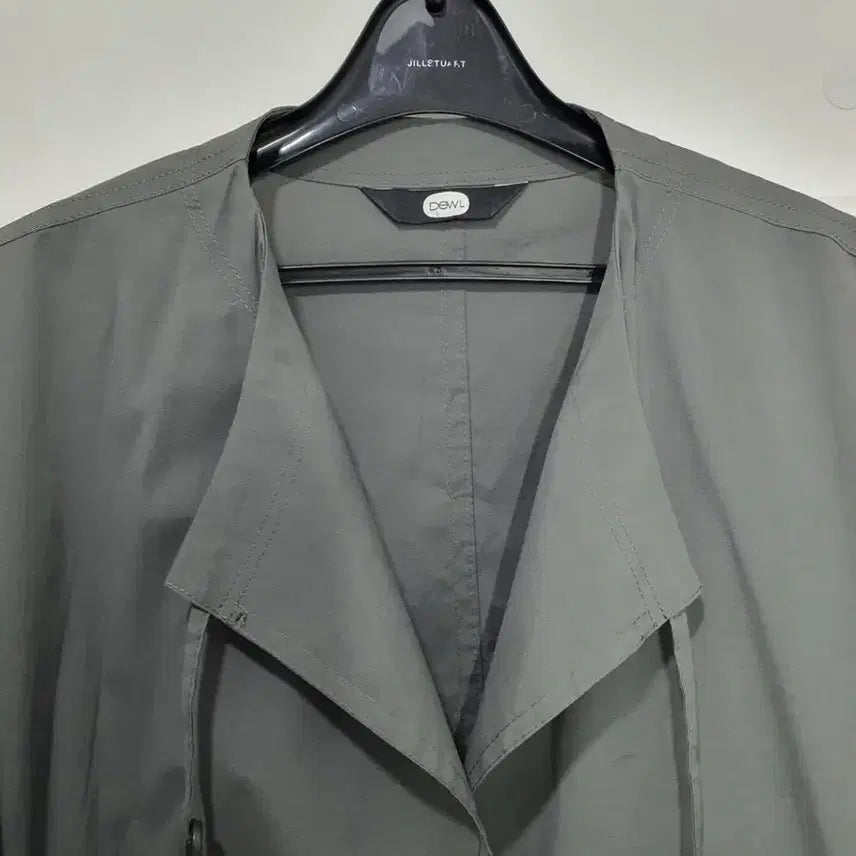 [BUNJANG] DeWL Long Jacket (Khaki) - Size 55 / 듀엘 DeWL 간절기 롱 자켓 사이즈 55