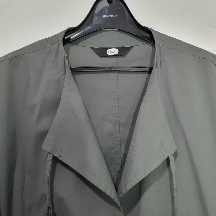 [BUNJANG] DeWL Long Jacket (Khaki) - Size 55 / 듀엘 DeWL 간절기 롱 자켓 사이즈 55