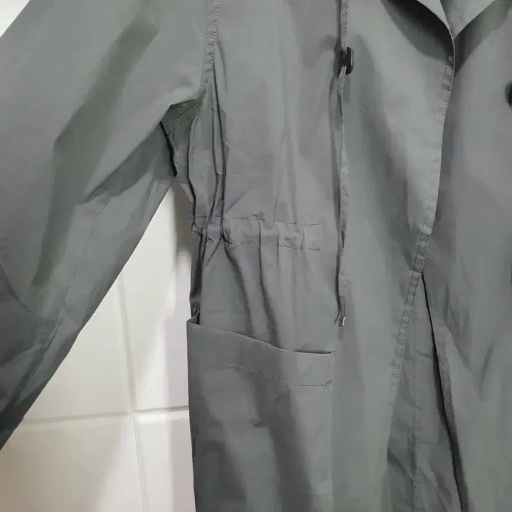 [BUNJANG] DeWL Long Jacket (Khaki) - Size 55 / 듀엘 DeWL 간절기 롱 자켓 사이즈 55