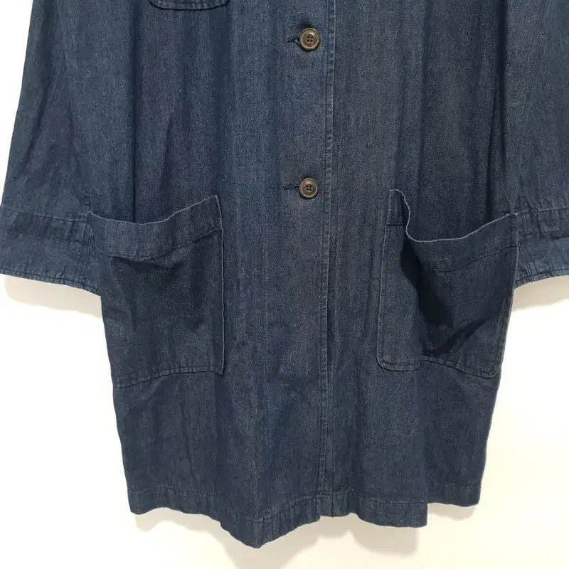 [BUNJANG] Unbranded Denim Coat XS / 여성 데님 코트 XS_i4588