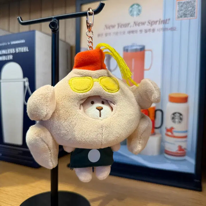 [BUNJANG] Starbucks Korea Chandler Turkey Bearista Keychain / [새상품, 포장]Starbucks(프렌즈)챈들러 터키 베어리스타