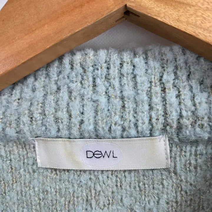 [BUNJANG] DeWL Round Neck Knit Sweater Mint / 듀엘 라운드넥 니트 민트 F