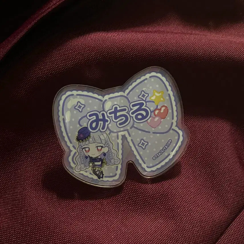 [BUNJANG] PriPara Michiru Miru Character Pin / 프리파라 미치루 미루 캬라핀 판매