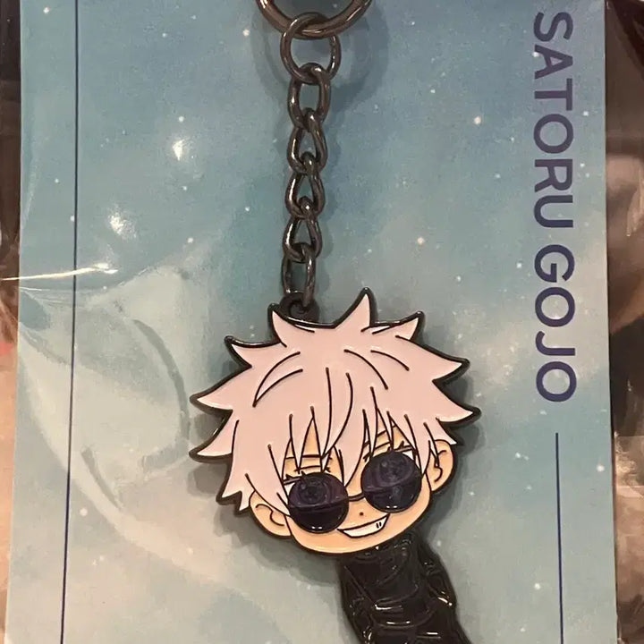 [BUNJANG] Jujutsu Kaisen Gojo Satoru Keyring / 고죠사토루 키링