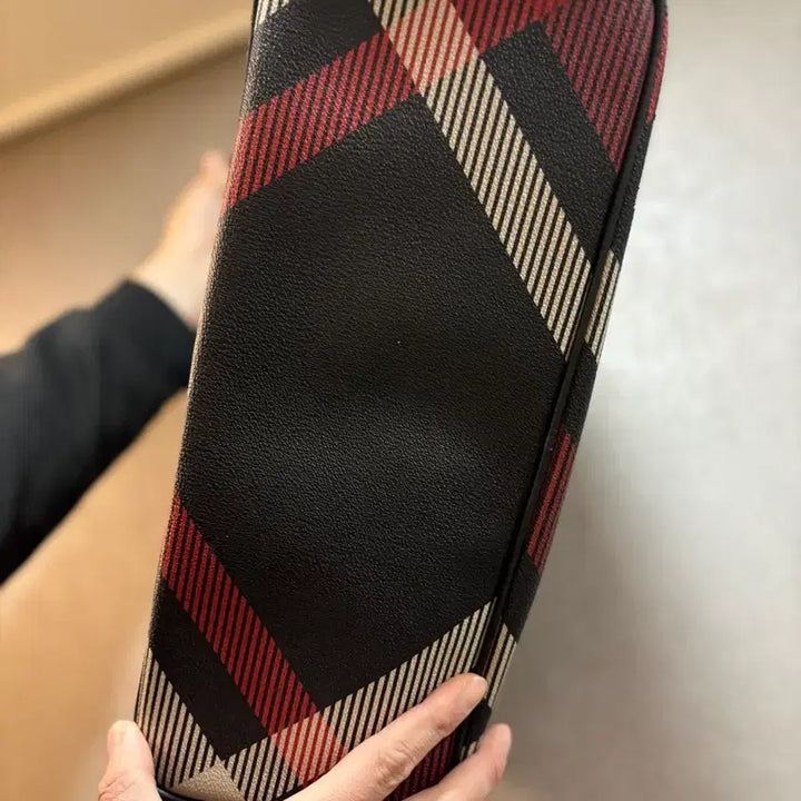 [SOLD OUT] 닥스 체크무늬 토트백 가방 빅백