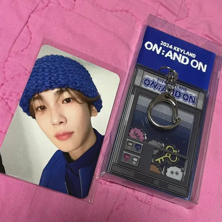 [BUNJANG] SHINee Key Kibum Boksili Keyring &amp; Photocard / 샤이니 SHINee 키 기범 복실이 키링,포카 양도