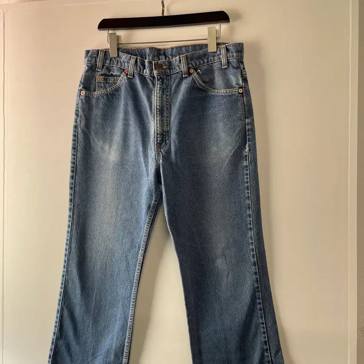 [SOLD OUT] 90s 리바이스 517 오렌지탭 부츠컷 데님팬츠