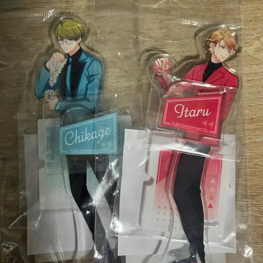 [BUNJANG] A3! Itaru &amp; Chikage Acrylic Stand Set / A3! 이타루 치카게 아크릴 스탠드