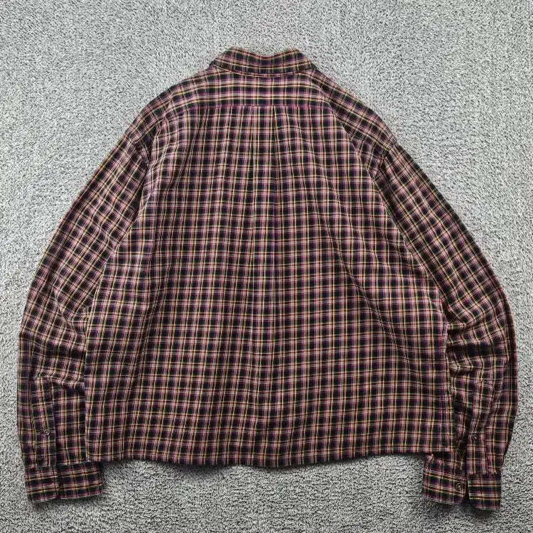 [SOLD OUT] 폴로랄프로렌 크롭 커스텀 체크 셔츠 ( XL ) / 11515