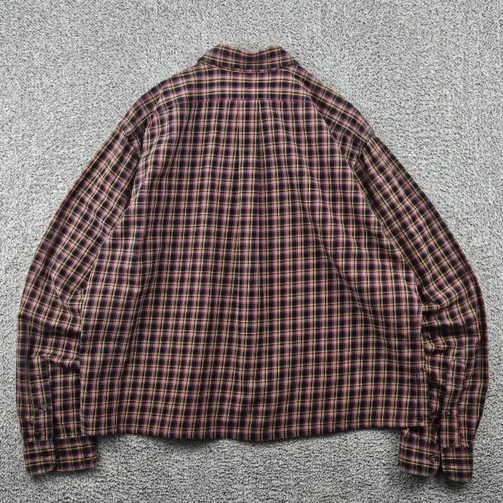[SOLD OUT] 폴로랄프로렌 크롭 커스텀 체크 셔츠 ( XL ) / 11515