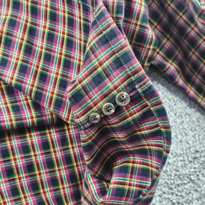 [SOLD OUT] 폴로랄프로렌 크롭 커스텀 체크 셔츠 ( XL ) / 11515