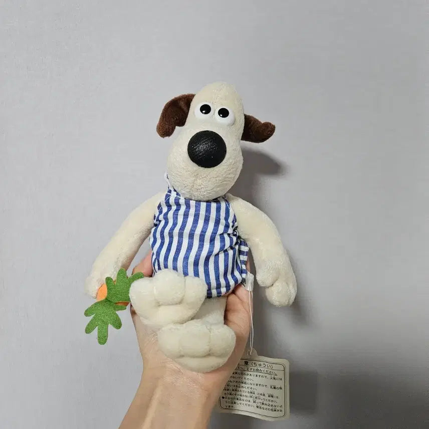 [BUNJANG] Wallace &amp; Gromit Gromit Plush Toy Classic Gromit / 월레스와 그로밋 그로밋 인형 고전그로밋인형