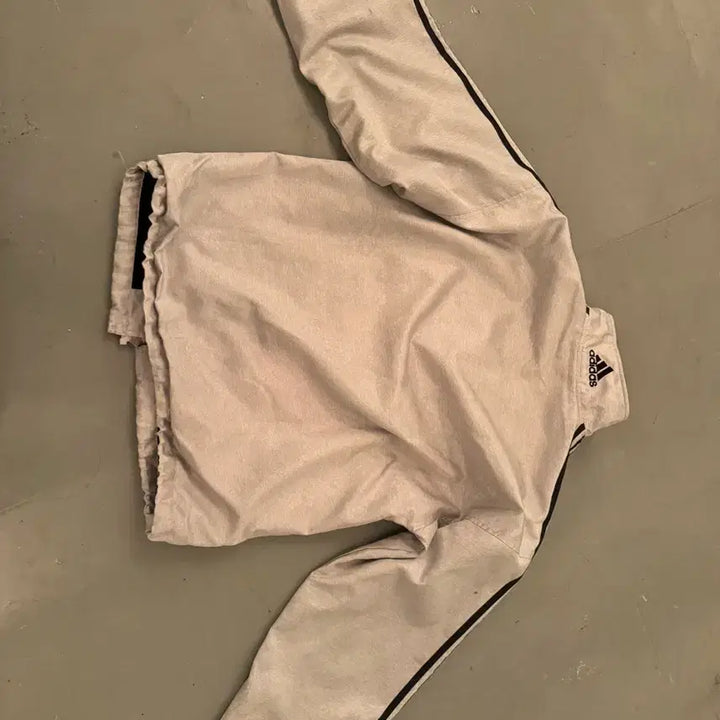 [BUNJANG] Adidas Silver Gray Jersey Jacket / 실버 그레이 아디다스 져지 자켓