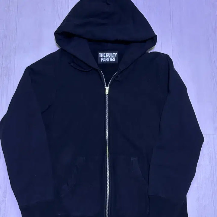 [BUNJANG] The Guilty Party Black Hoodie Zip-up / 더 길티 파티 블랙 후드집업