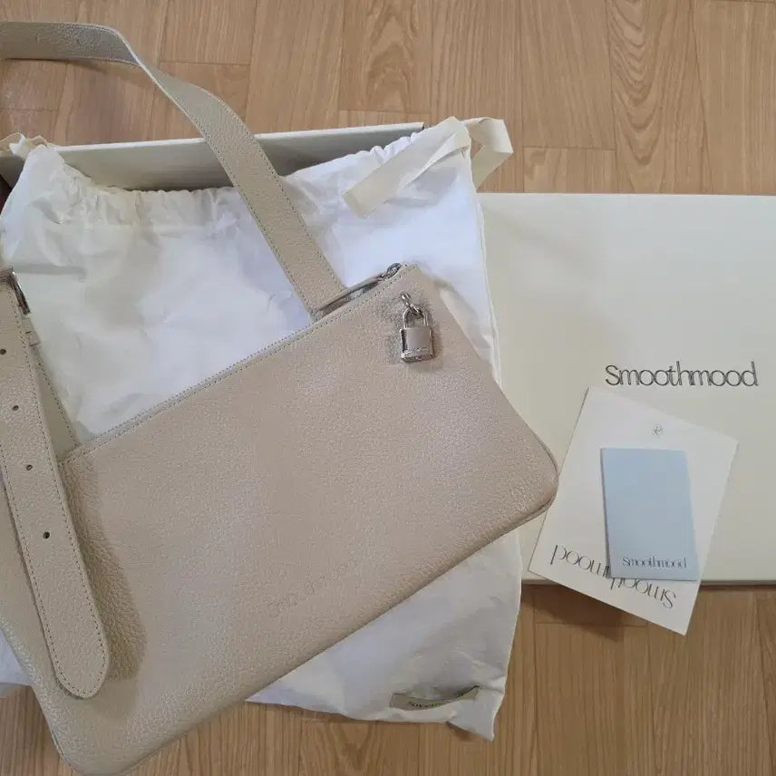 [BUNJANG] Smoothmood Sol Bag Crossbody Bag Light Beige / 스무스무드 솔백