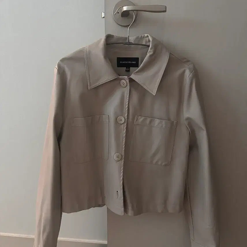 [BUNJANG] Plastic Island Suede Jacket / 플라스틱아일랜드 자켓