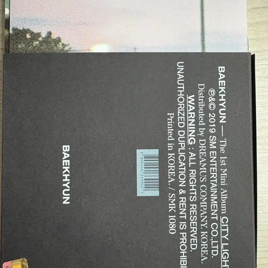 [SOLD OUT] 백현 city lights앨범