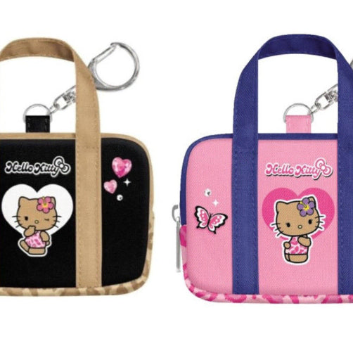 [BUNJANG] Sanrio Tanning Kitty Mini School Bag Keyring / (개별)산리오 태닝키티 미니 스쿨백 키링