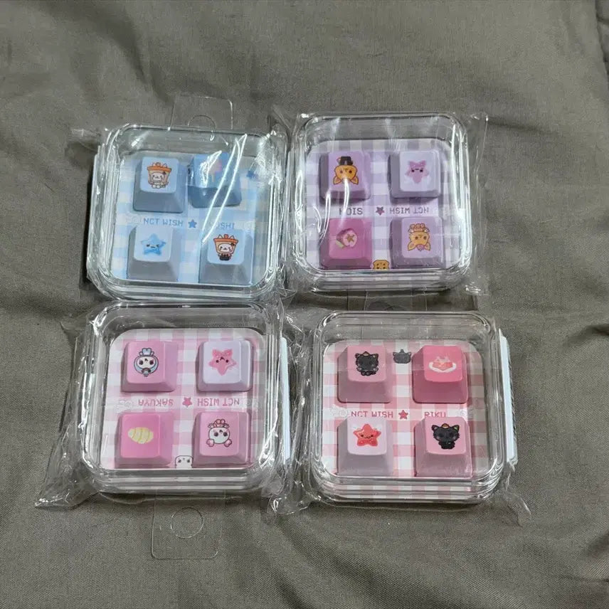 [BUNJANG] NCT WISH Bubble Keycap Pangi SIONG Kury / 엔시티위시 키캡 팡이 시오닝 쿠리 버블냥