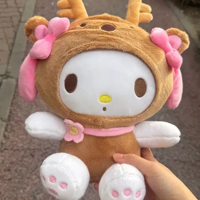 [BUNJANG] MeloMeloDii Rudolph Doll / 미로멜로디 루돌프 인형 새상품