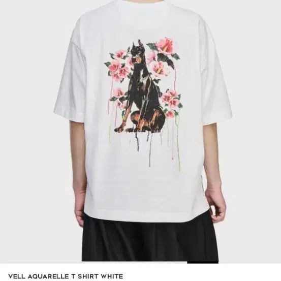[BUNJANG] Songzio Bae Jung-Nam Collaboration White T-shirt / 송지오 배정남 콜라보 반팔 50