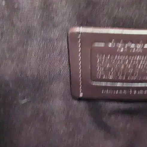 [BUNJANG] Coach Black Leather Clutch / 남성코치 블랙 가죽 클러치