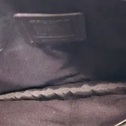 [BUNJANG] Coach Black Leather Clutch / 남성코치 블랙 가죽 클러치