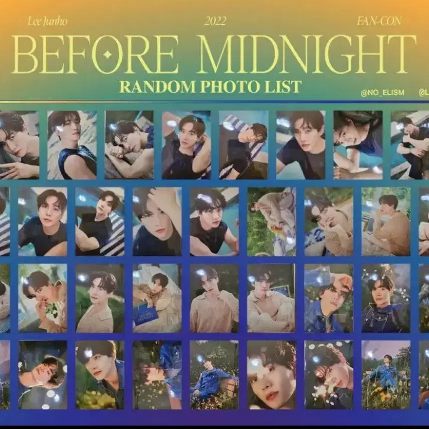 [BUNJANG] 2PM Lee Junho B Me Bundle Set Photocard / 이준호 비미나 랜덤포토 총 35장 일괄