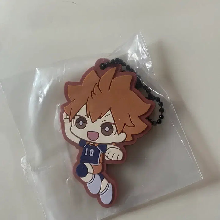 [BUNJANG] Haikyu Hinata Shoyo Rubber Keyring / (미개봉) 하이큐 히나타 쇼요 러버 고무키링