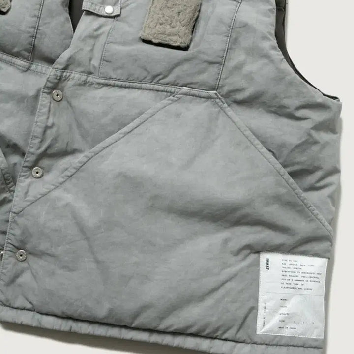 [BUNJANG] INNAT Hand-Dyed Fishing Down Vest / INNAT HAND-DYED FISHING DOWN VEST 3SIZE