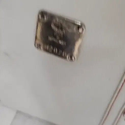 [BUNJANG] MCM White Studded Tote Bag / MCM 화이트 토트백 스터드 장식