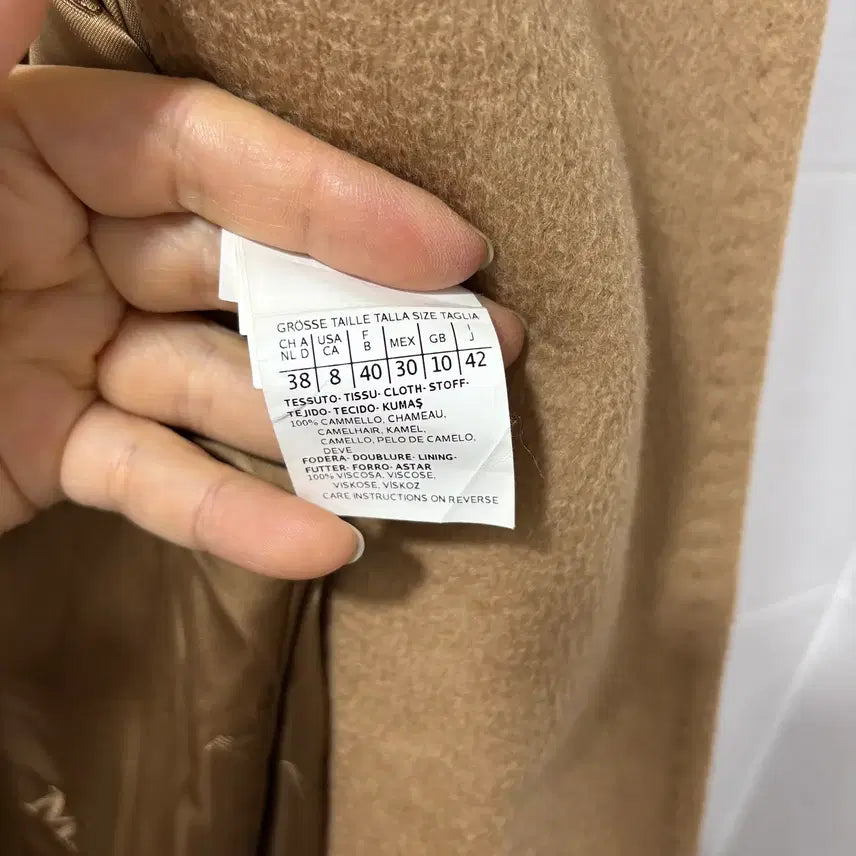 [BUNJANG] Max Mara Camel Coat / 정품) 막스마라 카멜코트
