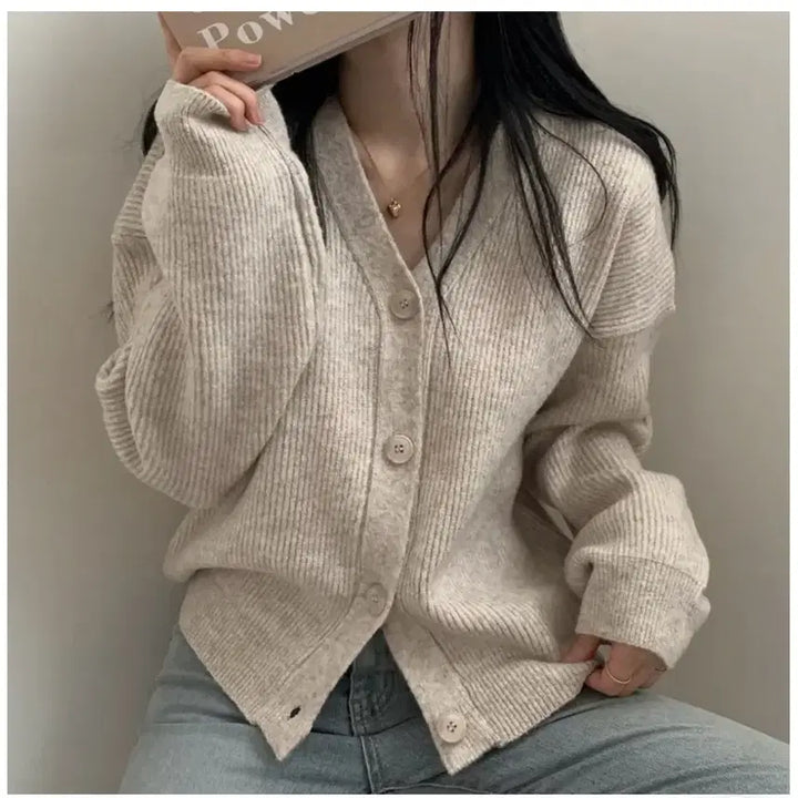 [BUNJANG] Oatmeal Cardigan / 오트밀 가디건 만원
