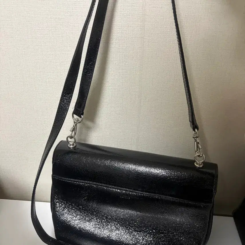 [BUNJANG] Vunque Baguette Bag Small Black Shoulder Bag / 분크 바게트백 스몰 s 블랙 숄더백