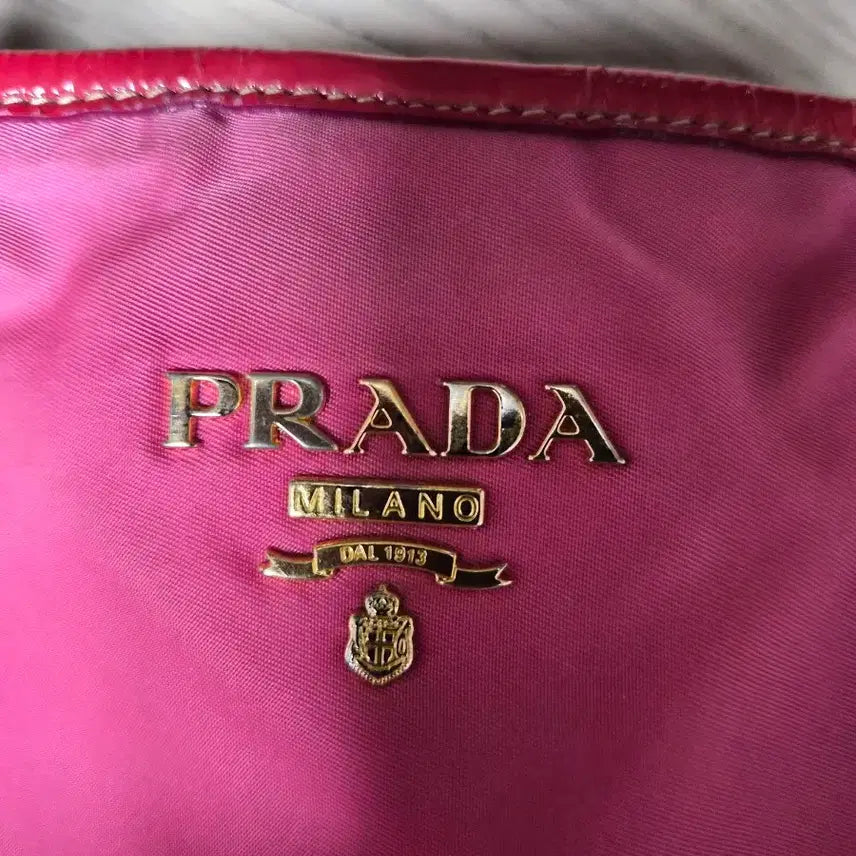 [BUNJANG] Prada Pink Tote Bag / 프라다 핑크색 토트백