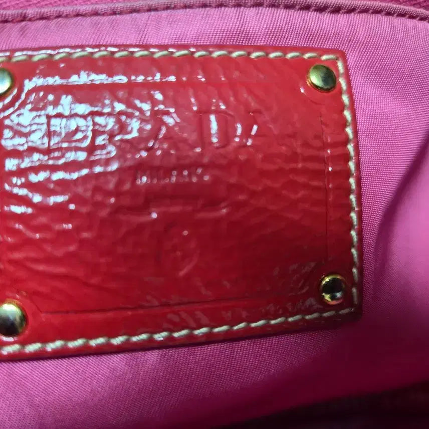 [BUNJANG] Prada Pink Tote Bag / 프라다 핑크색 토트백