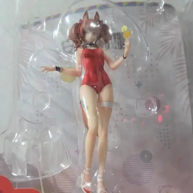 [BUNJANG] Arknights Angelina Swimsuit Figure / 명일방주 안젤리나 수영복 피규어