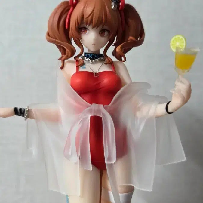 [BUNJANG] Arknights Angelina Swimsuit Figure / 명일방주 안젤리나 수영복 피규어