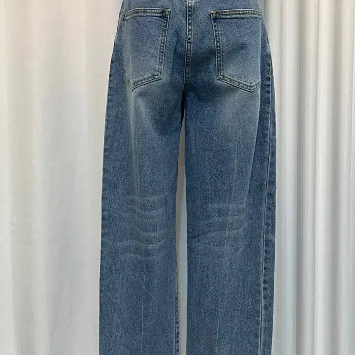 [BUNJANG] SYSTEM JEANS Light Wash Straight Leg Denim Pants / 한섬 SYSTEM JEANS 연청 스트레이트 데님 팬츠 새옷급