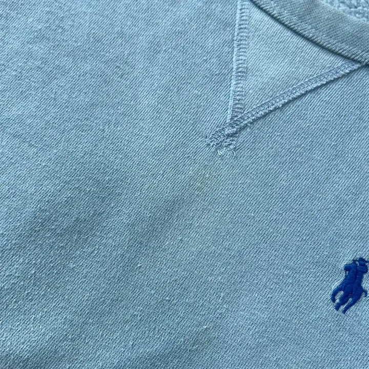 [BUNJANG] Polo Ralph Lauren Sky Blue Sweatshirt / 폴로 랄프로렌 스카이 블루 맨투맨