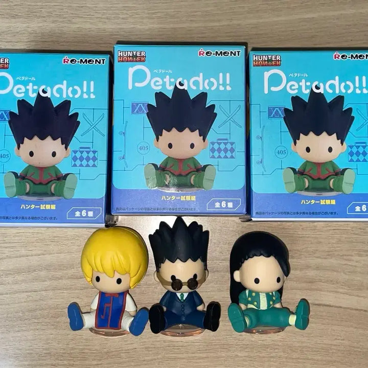 [BUNJANG] Hunter x Hunter Figure Set / 급처)헌터헌터 페타돌 헌시조 헌터 시험 레오리오 크라피카 이르미