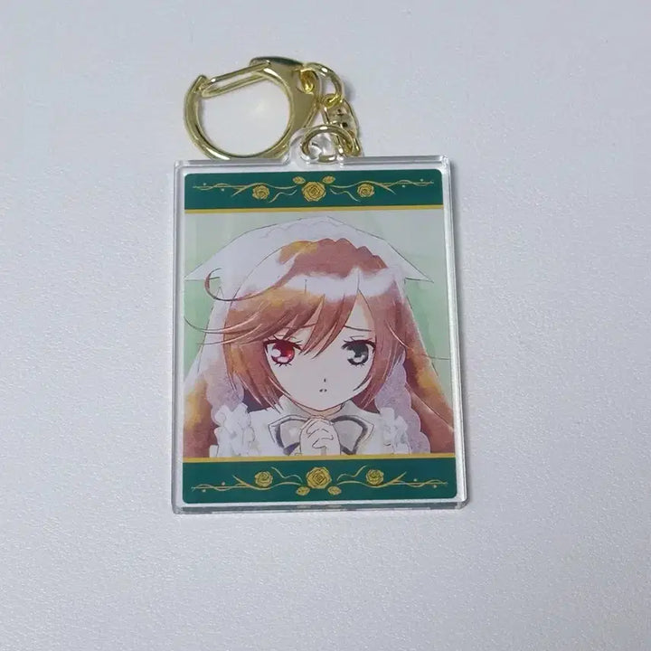 [BUNJANG] Rozen Maiden Suigintou Acrylic Keychain / 로젠메이든 스이세이세키 아크릴 키체인 키챰